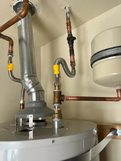 Water heater installation and plumbing repair in Thunderbird